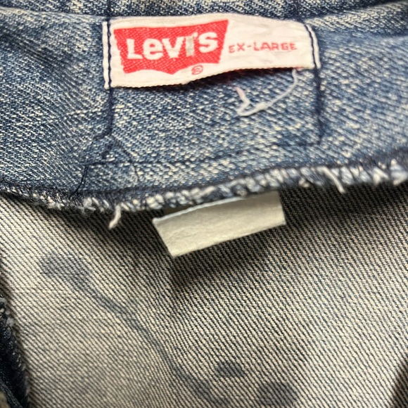 Vintage Levi’s 70671 Denim Chore Jacket XL - Picture 2 of 5